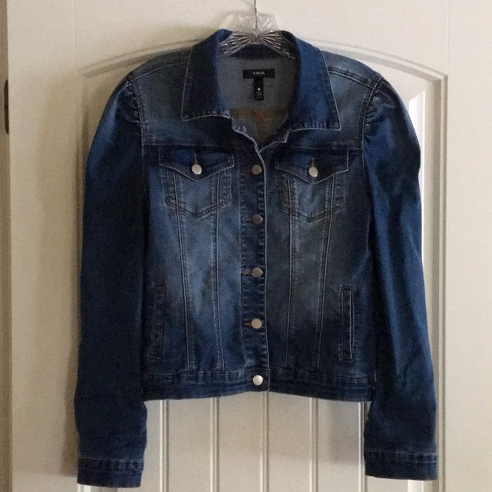 Aqua Denim Jacket